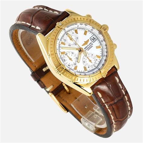 yellow gold gold breitling|breitling gold watches for sale.